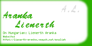 aranka lienerth business card